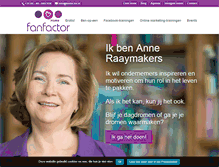 Tablet Screenshot of fanfactor.nl